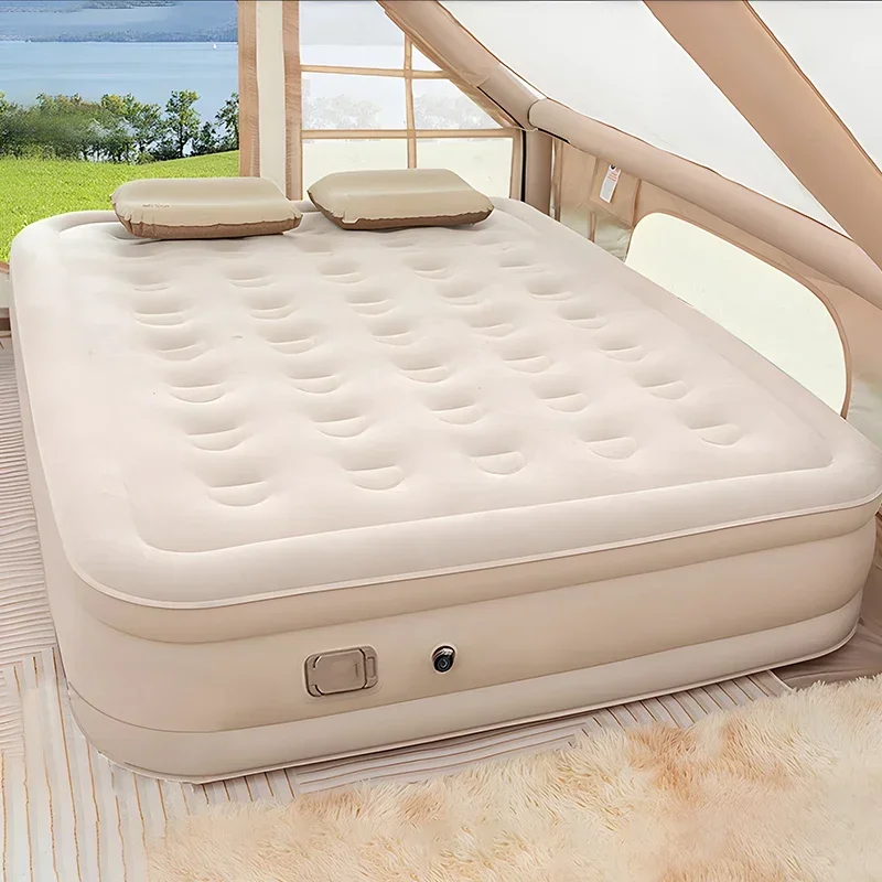 Outdoor Furniture Luxury - Colchão de ar Queen com bomba