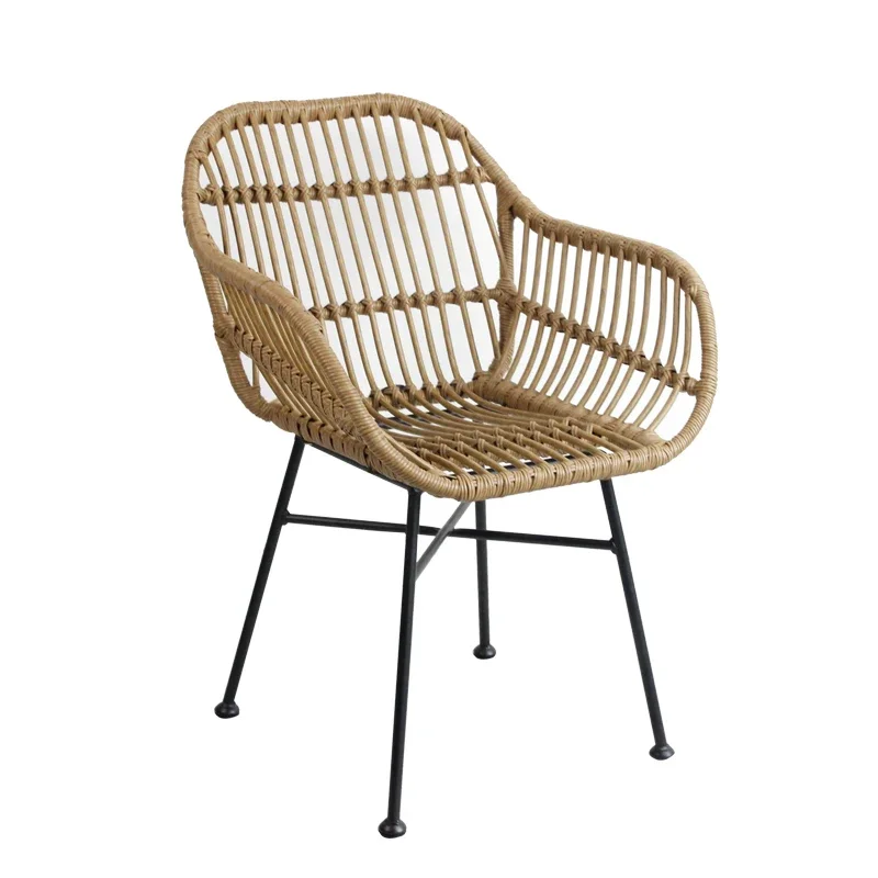 Outdoor Furniture Metal Chairs - Cadeiras de Jantar Nórdicas para Cozinha,