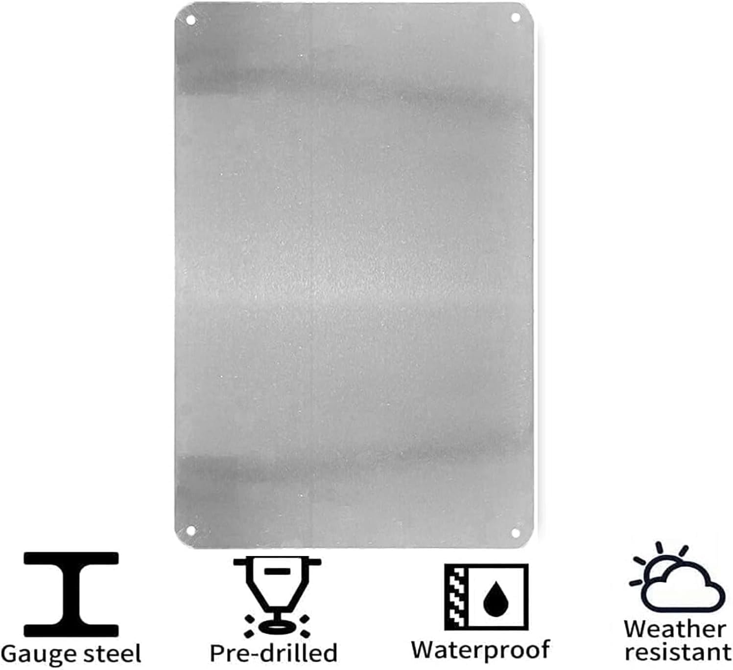 Placa de metal engraçada para  - Outdoor Furniture Metal avaliação e preço