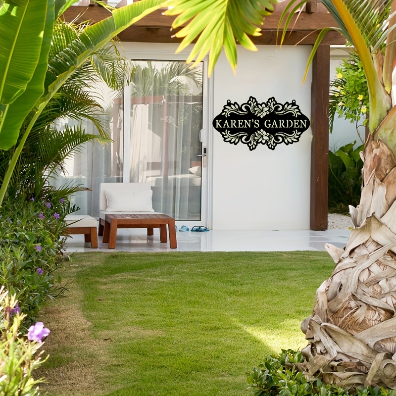Placa de Arte em Metal Persona - Outdoor Furniture Metal avaliação e preço