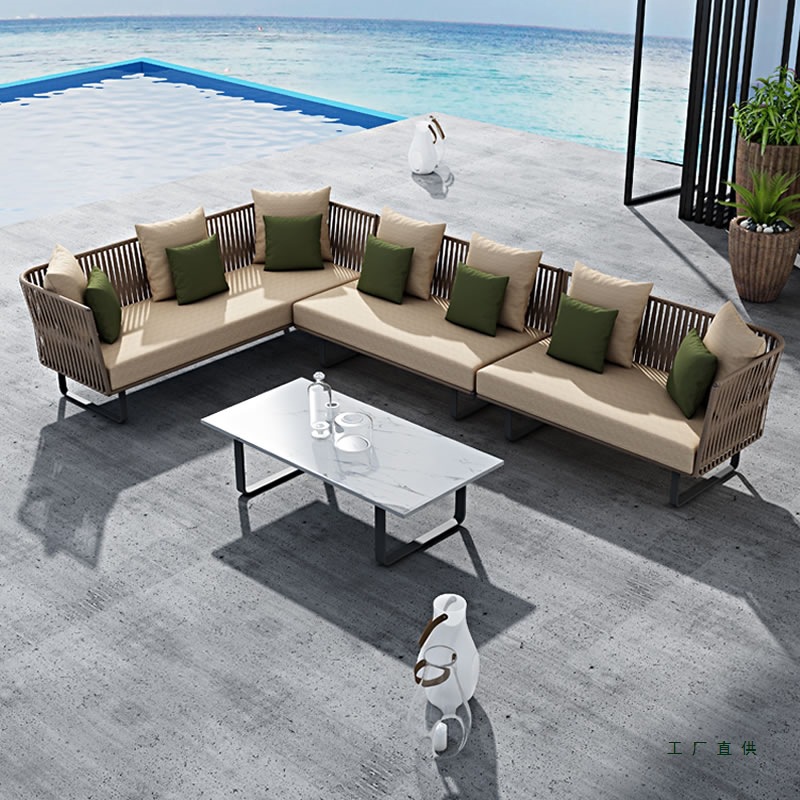Conjunto de sofá de vime para  - Outdoor Furniture Metal Chairs avaliação e preço