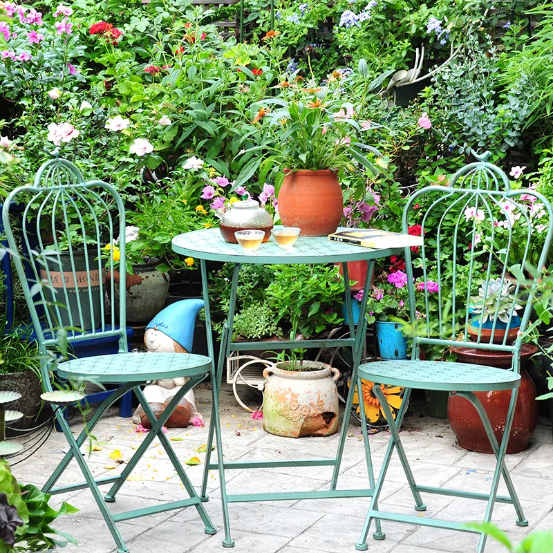 Cadeiras de jardim para pátio  - Outdoor Furniture Metal Chairs avaliação e preço