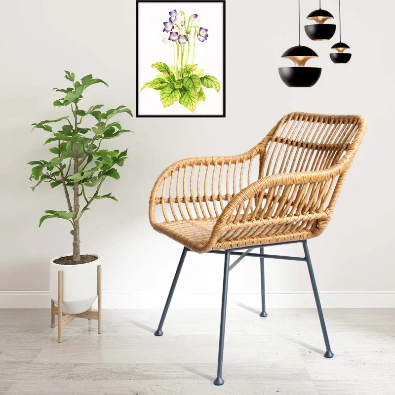 Cadeiras de Jantar Nórdicas pa - Outdoor Furniture Metal Chairs avaliação e preço