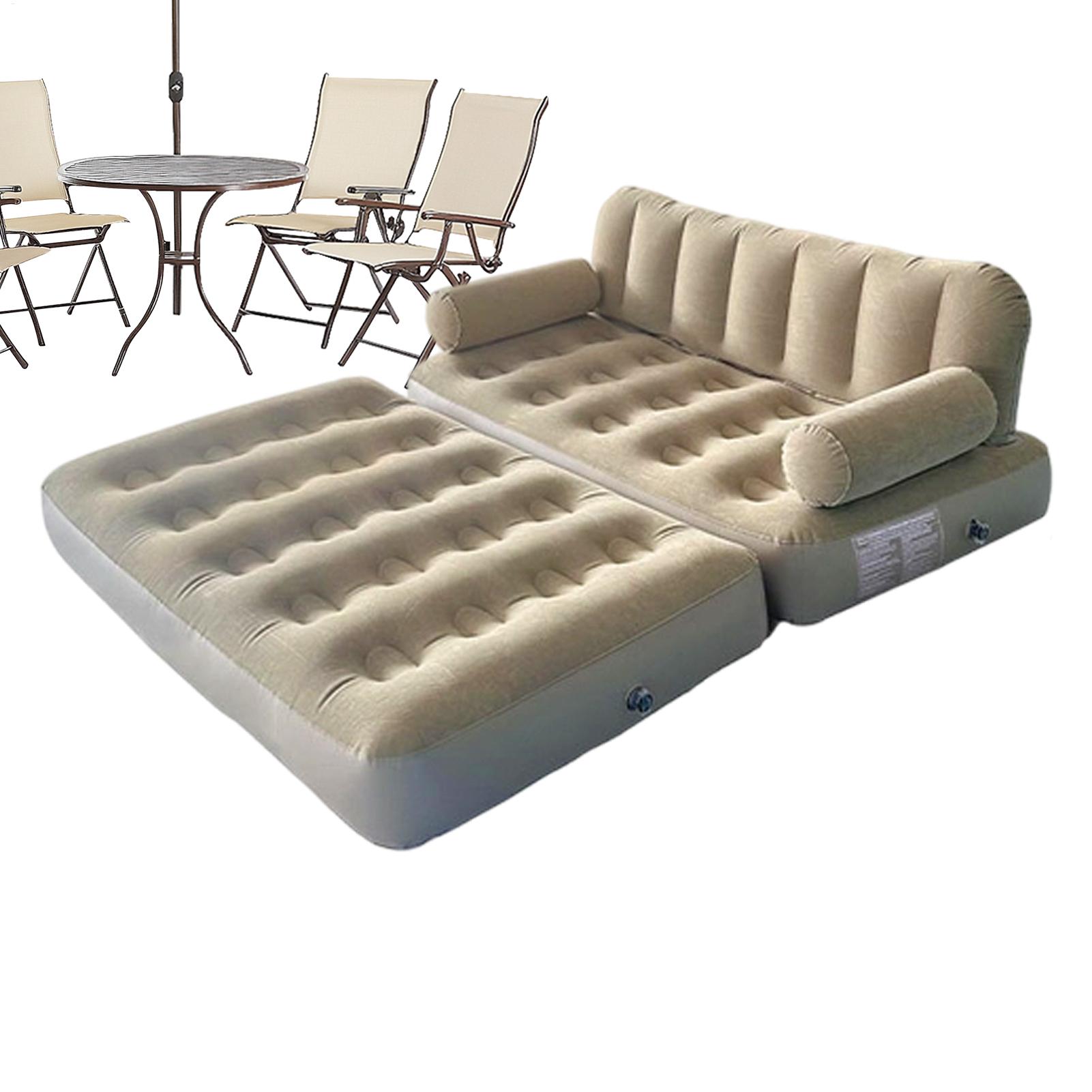 Sofá inflável com bomba de ar, - Outdoor Daybed Furniture avaliação e preço